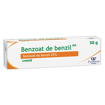 Benzoat de benzil crema 25%, 50g, Fiterman Pharma 