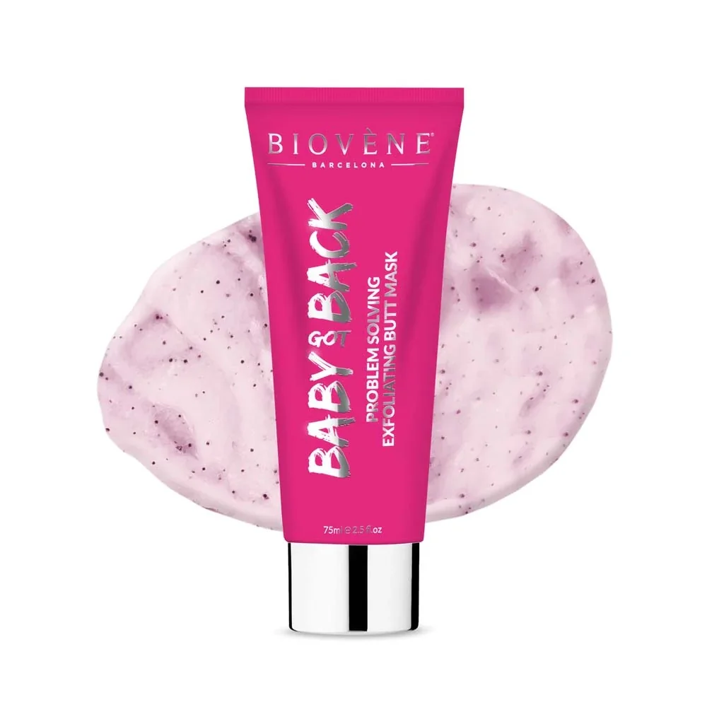 Masca exfolianta pentru posterior Baby Got Back, 75ml, Biovene 