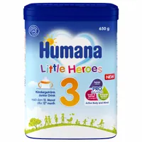 Formula de lapte pentru copii 3 Little Heroes Probalance pentru +12 luni, 650g, Humana