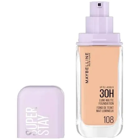 Fond de ten SuperStay 30H Lumi Matte 108, 35ml, Maybelline