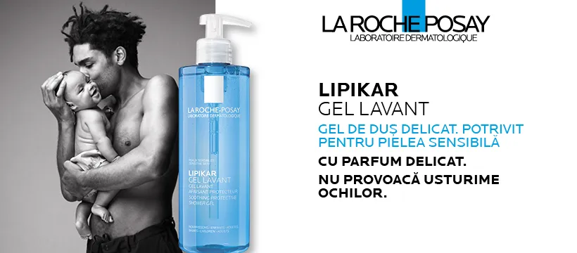 Gel de curatare pentru piele sensibila Lipikar, 400ml, La Roche-Posay