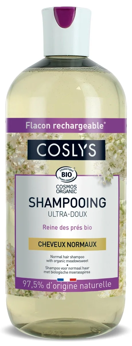 Sampon bio de ingrijire pentru par normal cu extract de cretusca, 500ml, Coslys