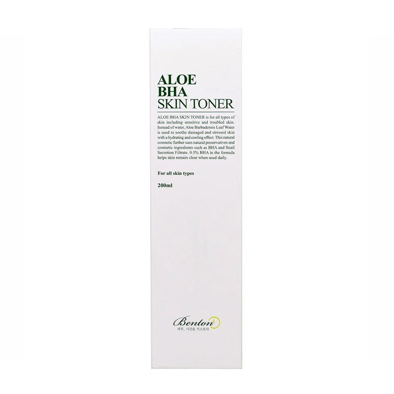 Toner cu 0.5% BHA si Aloe Vera, 200ml, Benton