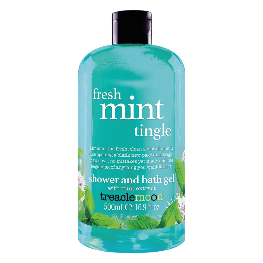 Gel de dus Fresh Mint Tingle, 500ml, Treaclemoon 