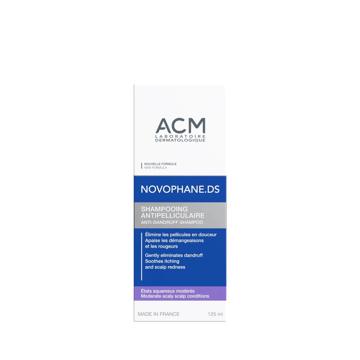 Sampon antimatreata Novophane DS, 125ml, ACM