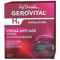 Crema antiage intens restructuranta de noapte H3 Evolution, 50ml, Gerovital