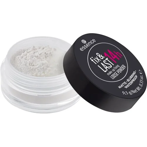 Pudra pulbere pentru fixare machiaj Fix & Last, 9.5g, Essence 