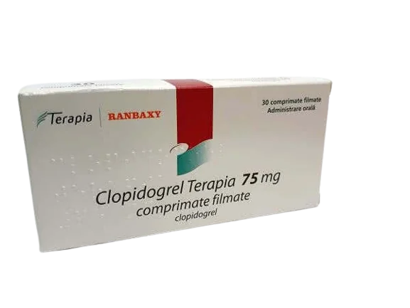 Clopidogrel 75mg, 30 comprimate filmate, Terapia