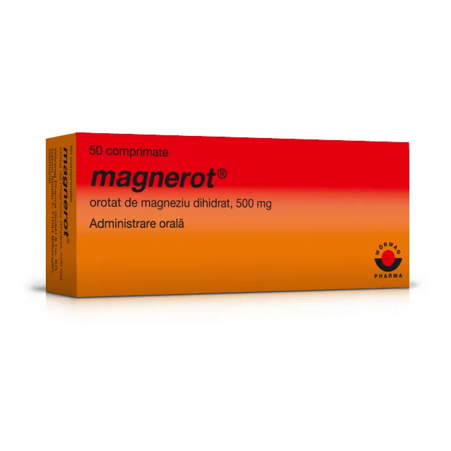 Magnerot, 50 comprimate, Worwag Pharma