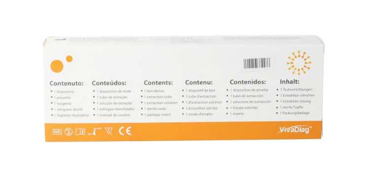 Test rapid Antigen COVID, 1 bucata, VivaDiag 