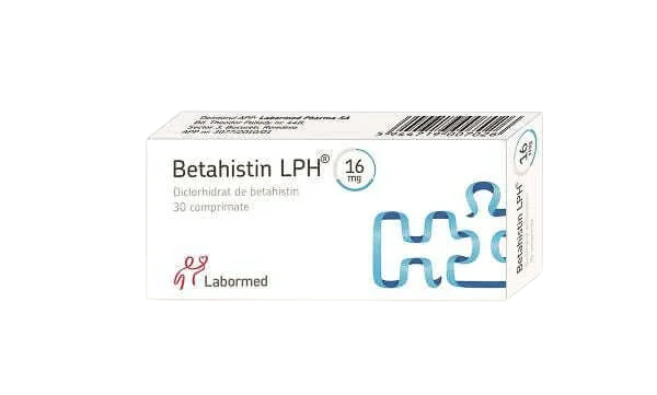 Betahistina LPH 16mg, 30 comprimate, Labormed