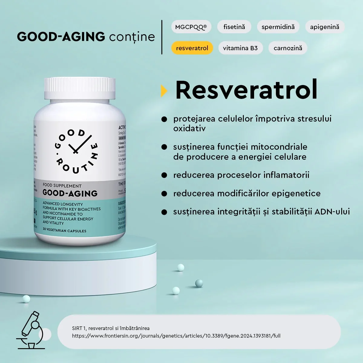 Good-Aging Good Routine, 30 capsule, Secom