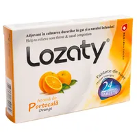 Supliment alimentar cu aroma de portocale Lozaty, 24 tablete, Sprint Pharma