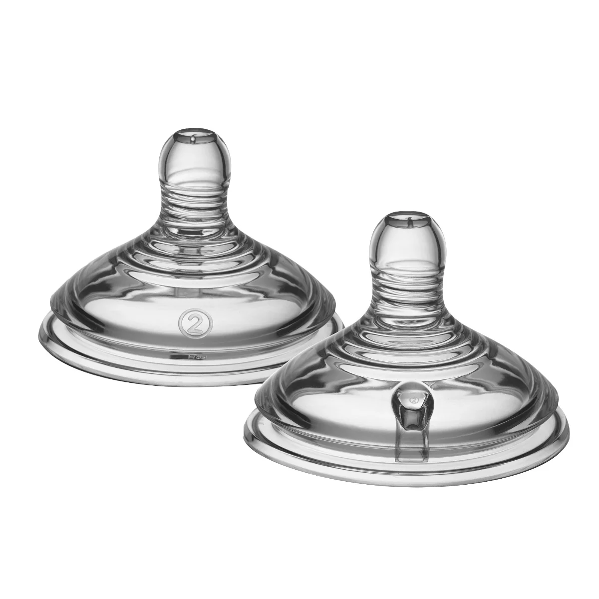 Tetina Natural Start cu flux mediu pentru 3 luni +, 2 bucati, Tommee Tippee
