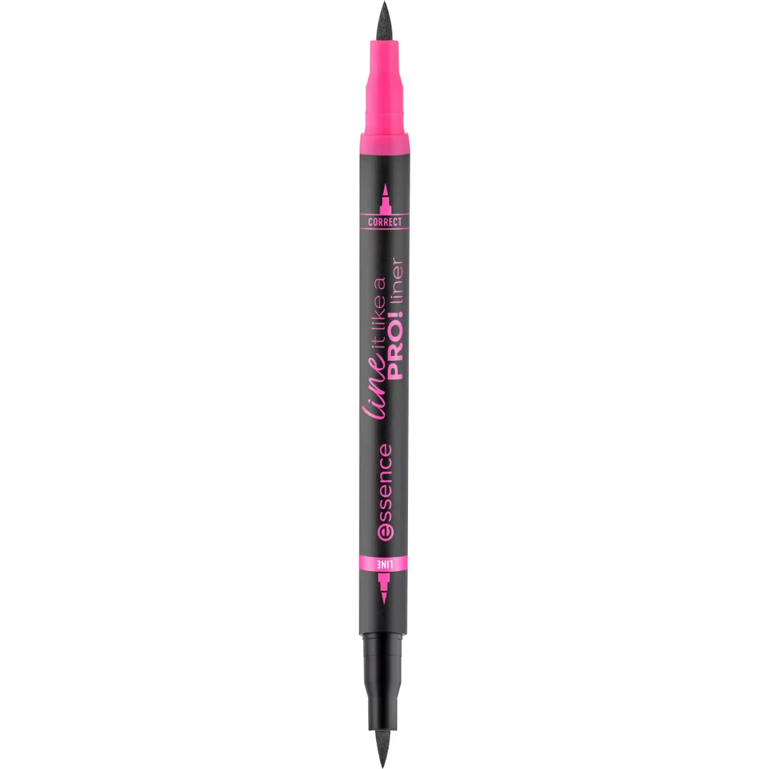Tus pentru ochi Line it Like a Pro 01 Black, 1.2ml, Essence 