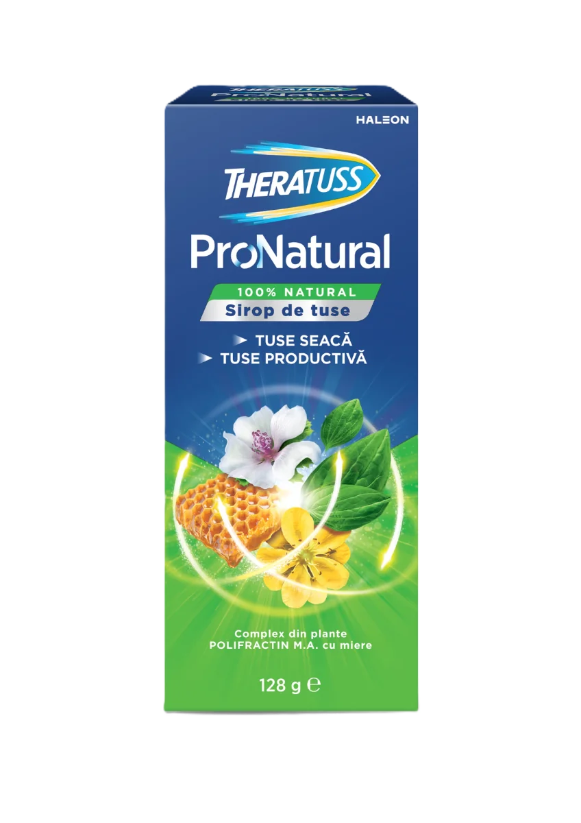 Sirop Theratuss ProNatural, 128g, Haleon