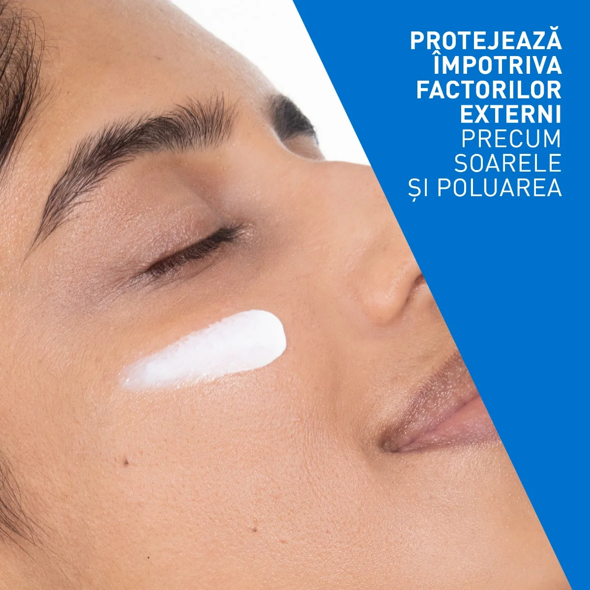 Crema hidratanta pentru ten normal-uscat cu SPF50, 52ml, CeraVe