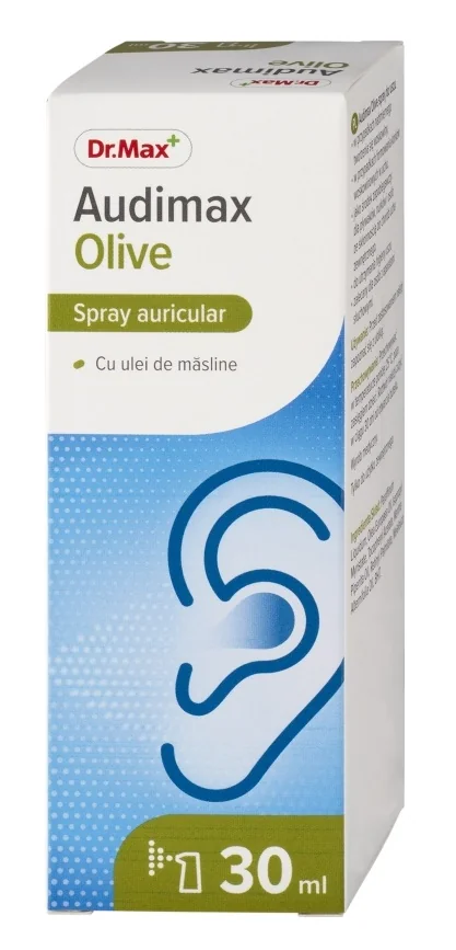 Dr. Max Audimax Olive Oil spray auricular, 30ml