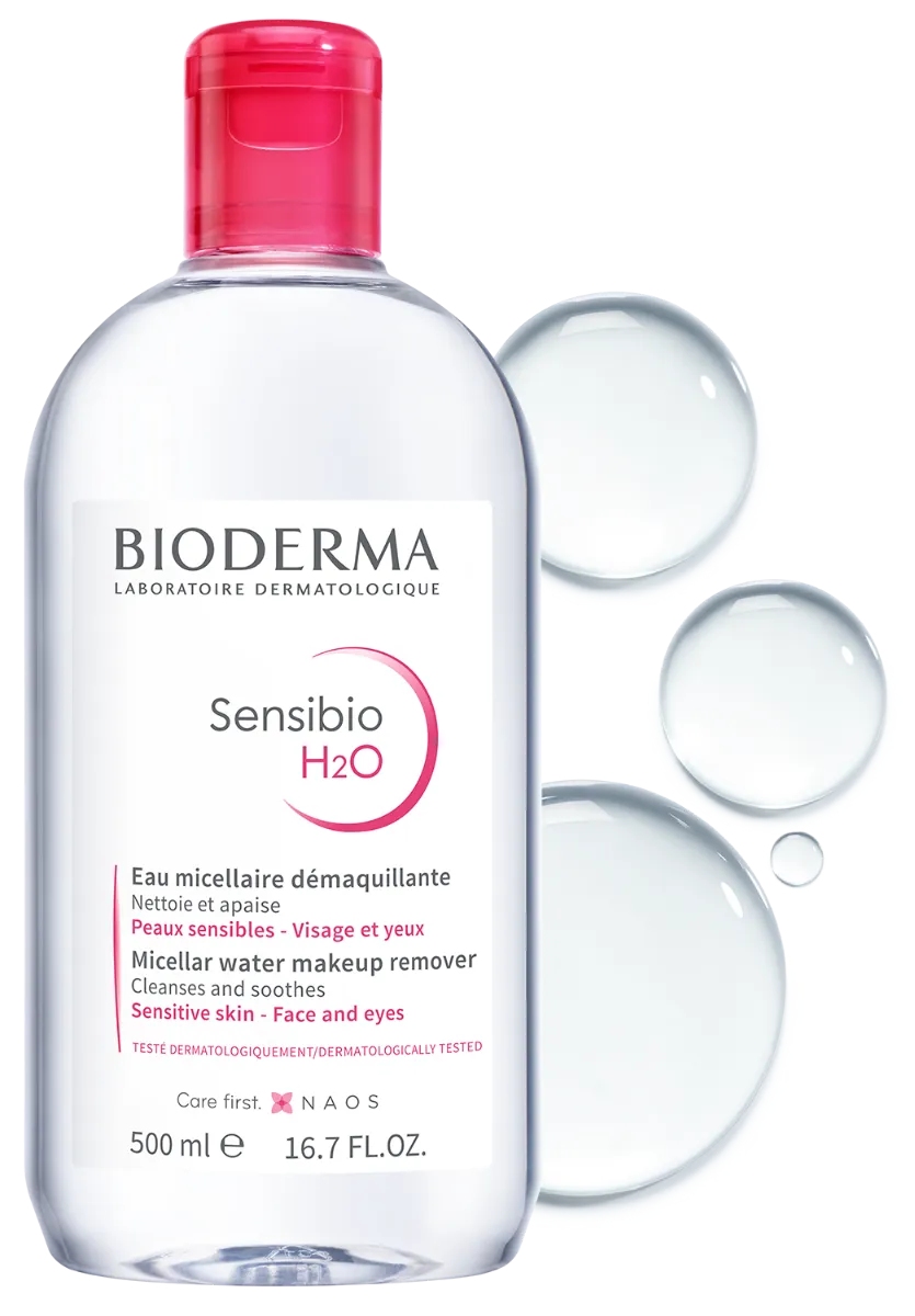 Solutie micelara Sensibio H2O, 500ml, Bioderma 