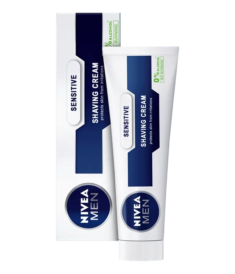 Crema de ras pentru ten sensibil Men Sensitive, 100ml, Nivea 