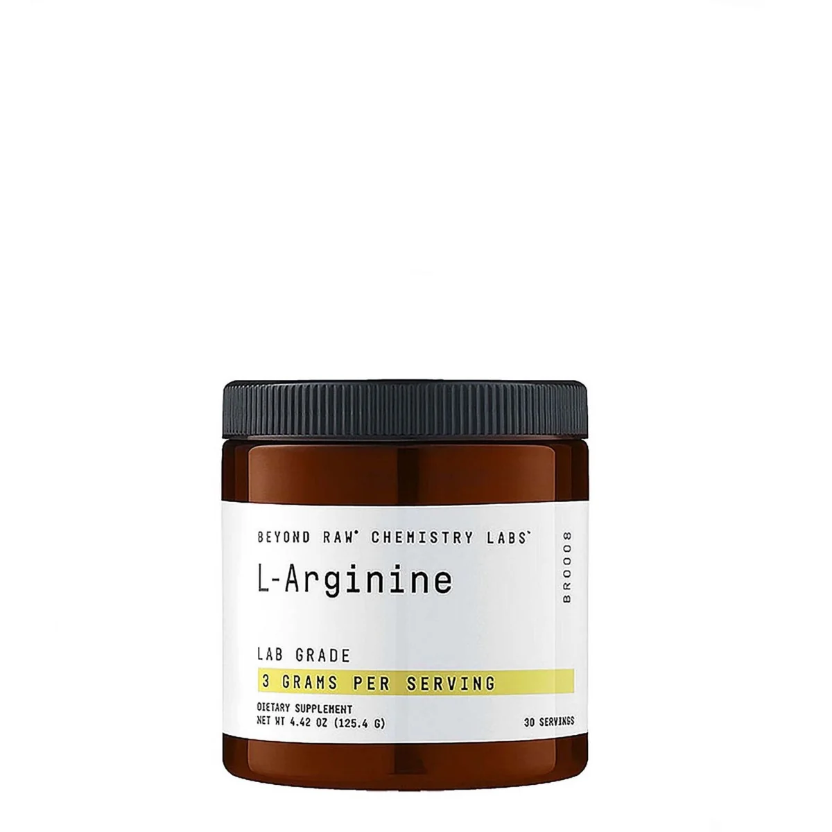 L-Arginina Chemistry Labs, 125.4g, Beyond Raw
