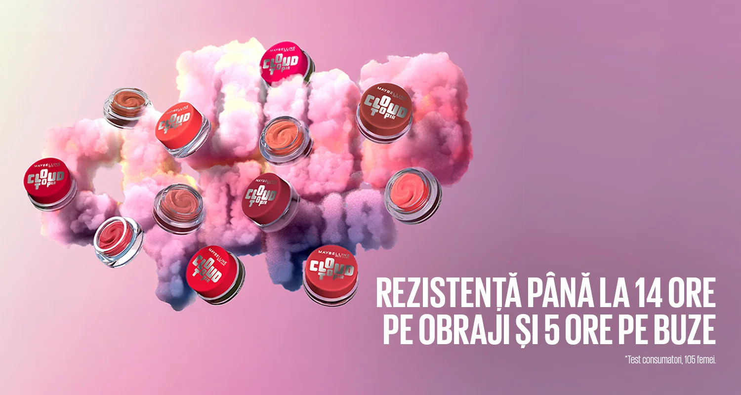 Maybelline Cloudtopia, fard multifunctional cu rezistenta testata pe termen lung. Maybelline Cloudtopia, fard multifunctional cu rezistenta testata pe termen lung.