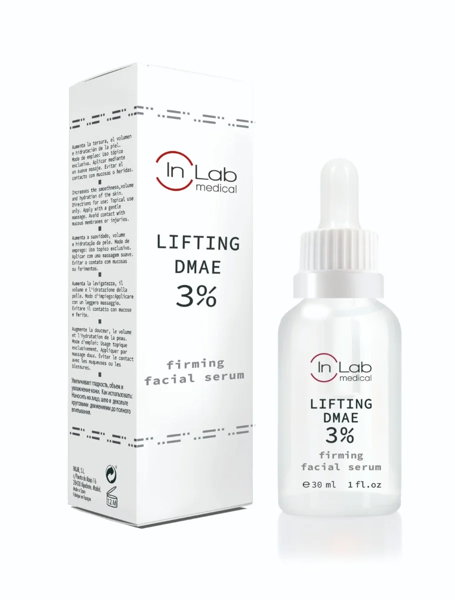 Ser pentru fata concentrat cu 3% DMAE, 30ml, InLab Medical
