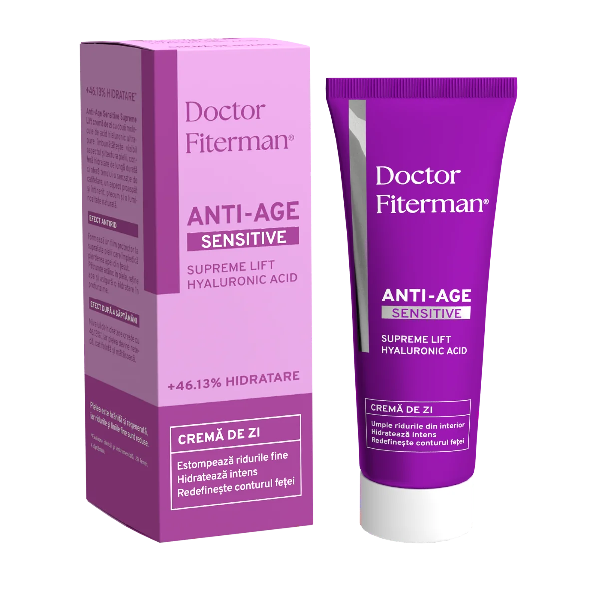 Crema de zi Anti-Age Supreme Lift Sensitive, 50ml, Doctor Fiterman