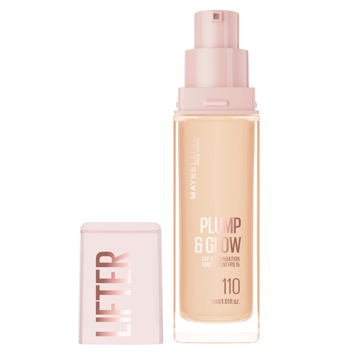 Fond de ten Lifter Plump & Glow Nr. 110, 30ml, Maybelline