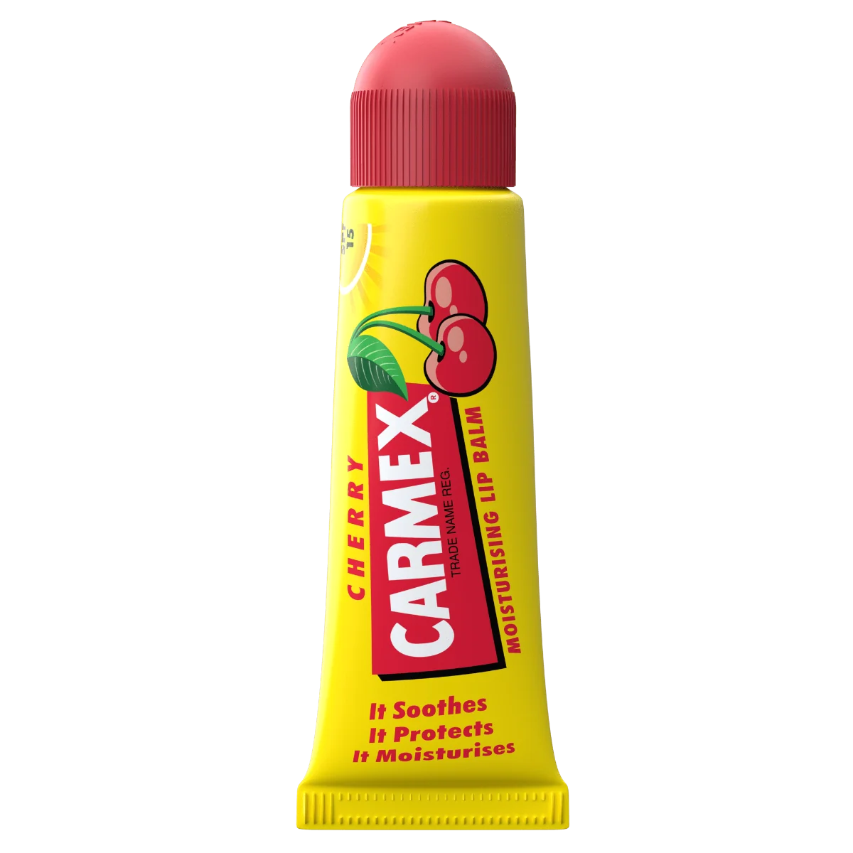 Balsam reparator pentru buze uscate si crapate cu aroma de cirese, 10g, Carmex