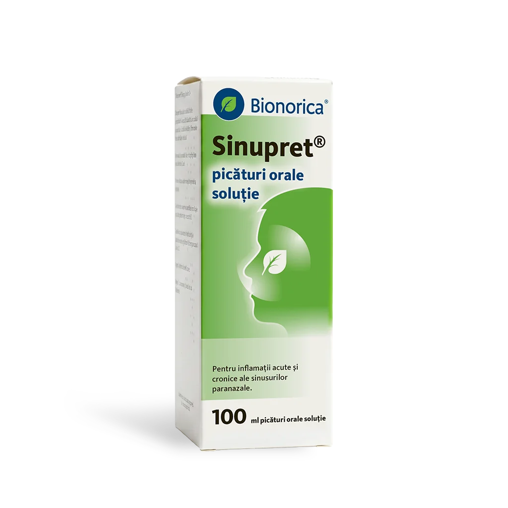 Sinupret solutie, 100 ml, Bionorica