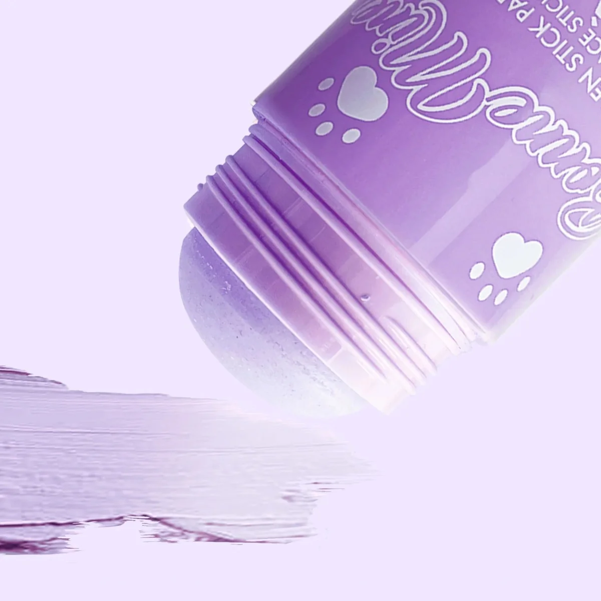 Masca stick iluminatoare pentru fata cu argila si parfum de la vata de zahar, 30ml, Inuwet