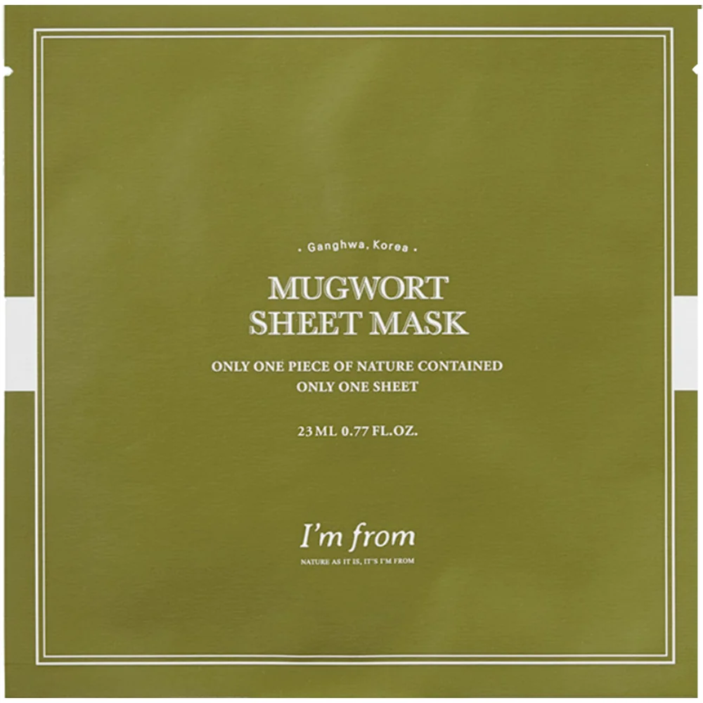 Masca pentru fata tip servetel Mugwort, 23ml, I'm from