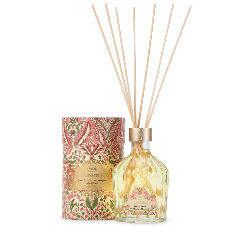 Parfum de camera Green Rose & Magnolie Alba, 245ml, Sabon