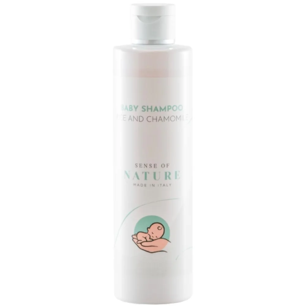 Sampon din orez si musetel pentru bebelusi, 250ml, Sense of Nature