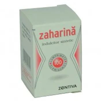 Zaharina, 100 comprimate, Zentiva 