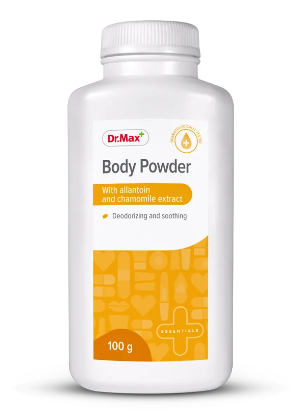Dr. Max Pudra de talc pentru corp, 100g