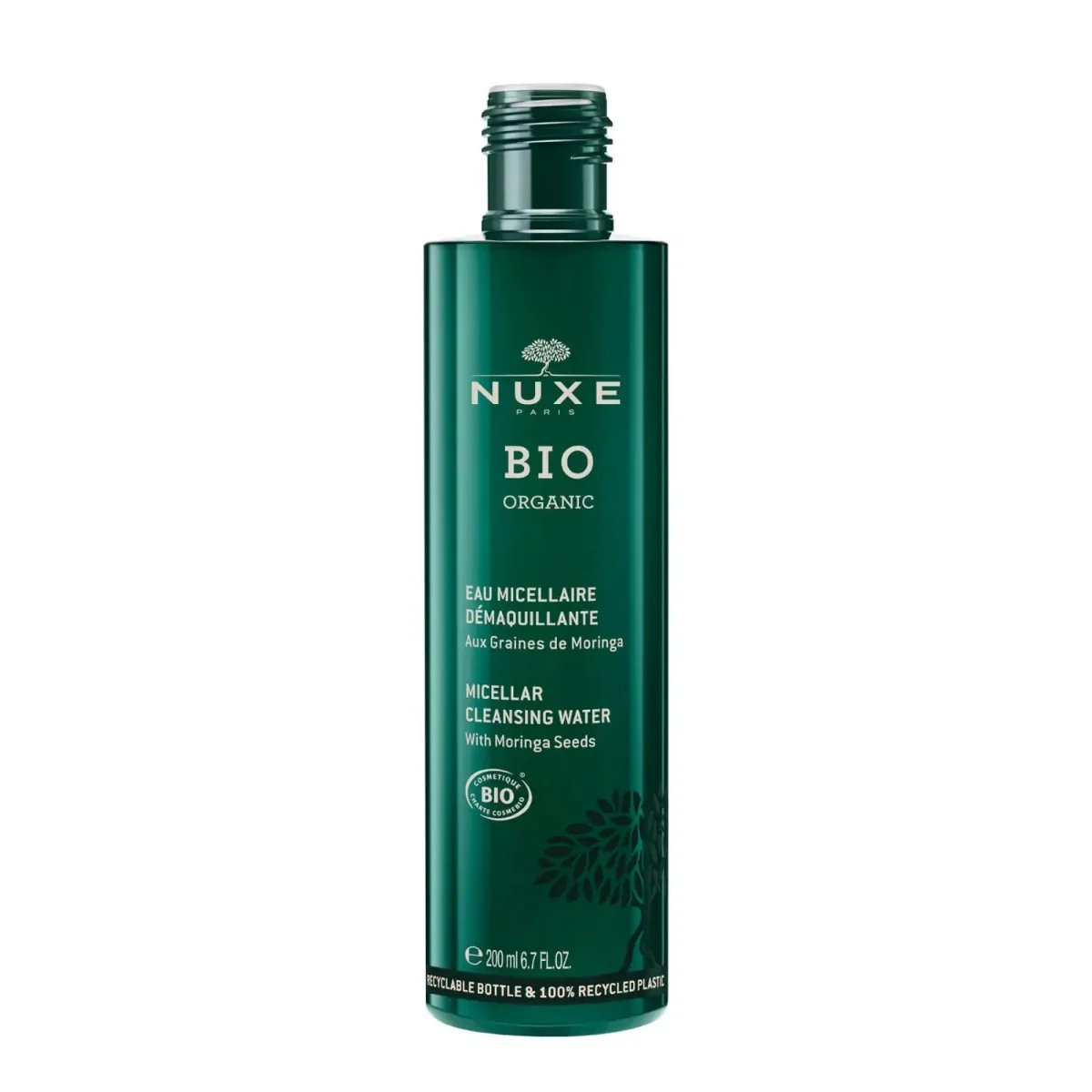 Apa micelara pentru toate tipurile de ten Bio Organic, 200ml, Nuxe