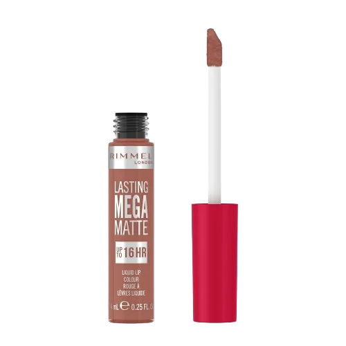 Ruj lichid Lasting Mega Matte 700 Be My Baby, 7.4ml, Rimmel London ​