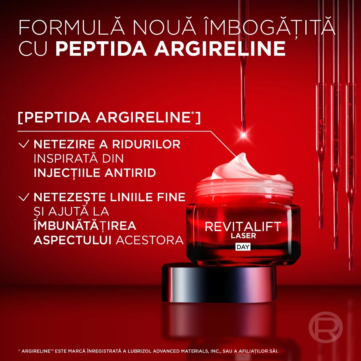 Crema antirid de zi Revitalift Laser cu tripla actiune, 50ml, L'Oreal Paris
