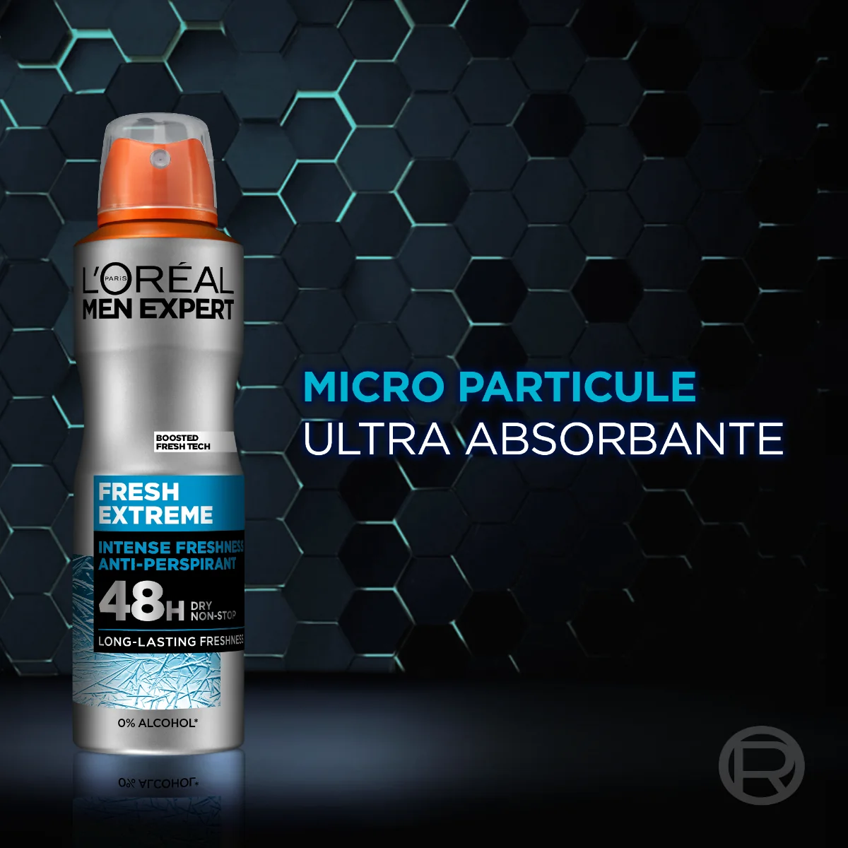 Antiperspirant spray Fresh Extreme, 150ml, L'oreal Men Expert
