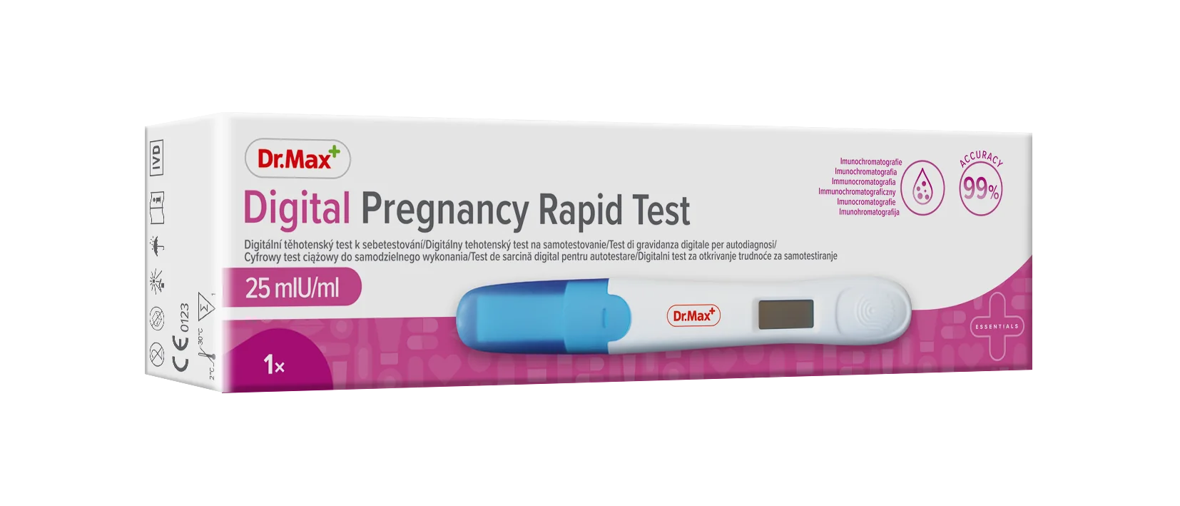 Dr.Max Test de sarcina digital rapid, 1 bucata
