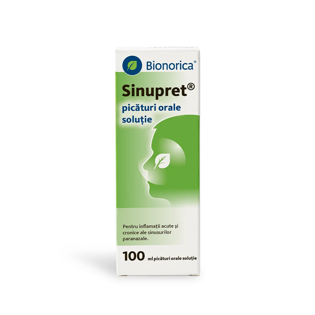 Sinupret solutie, 100 ml, Bionorica