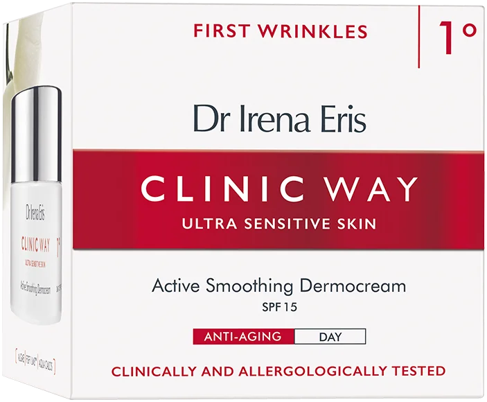 Crema de zi anti-aging primele riduri SPF15 Clinic Way 1°, 50ml, Dr. Irena Eris