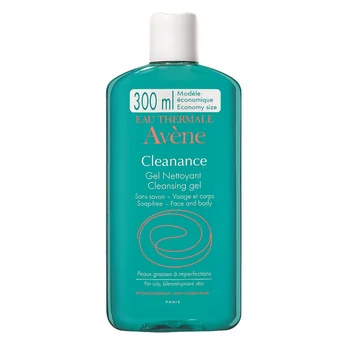 Gel de curatare pentru ten cu tendinta acneica Cleanance, 300 ml, Avene