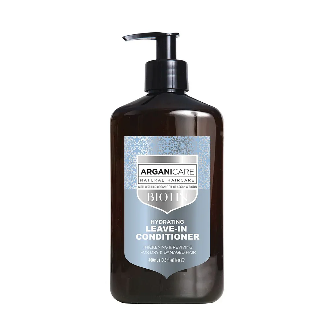 Balsam fara clatire cu biotina pentru par uscat sau deteriorat, 400ml, Arganicare