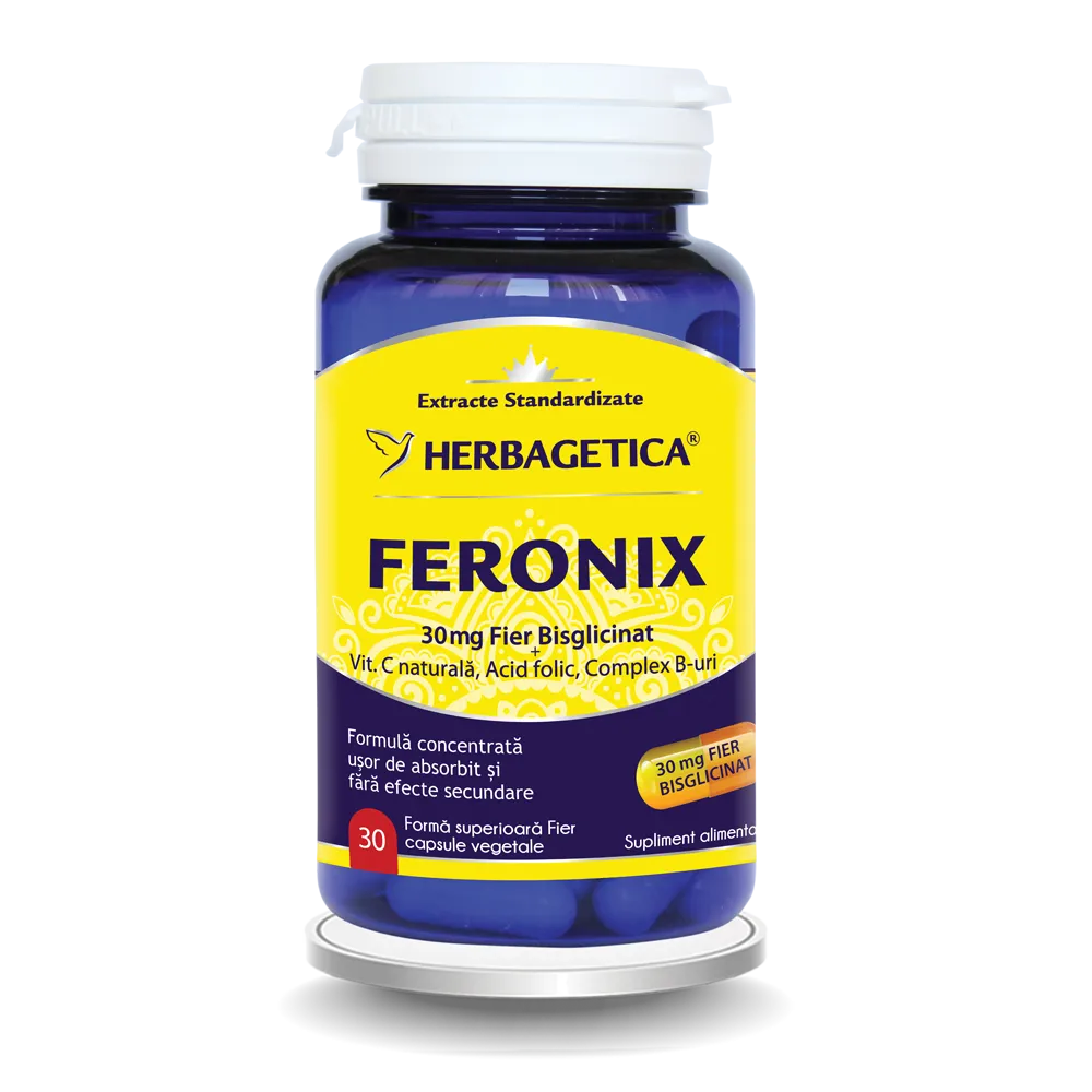 Feronix, 30 capsule, Herbagetica