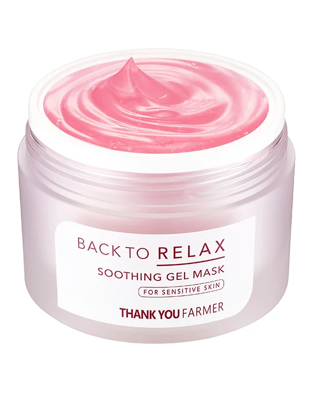 Masca-gel pentru ten sensibil Back to Relax, 100ml, Thank You Farmer