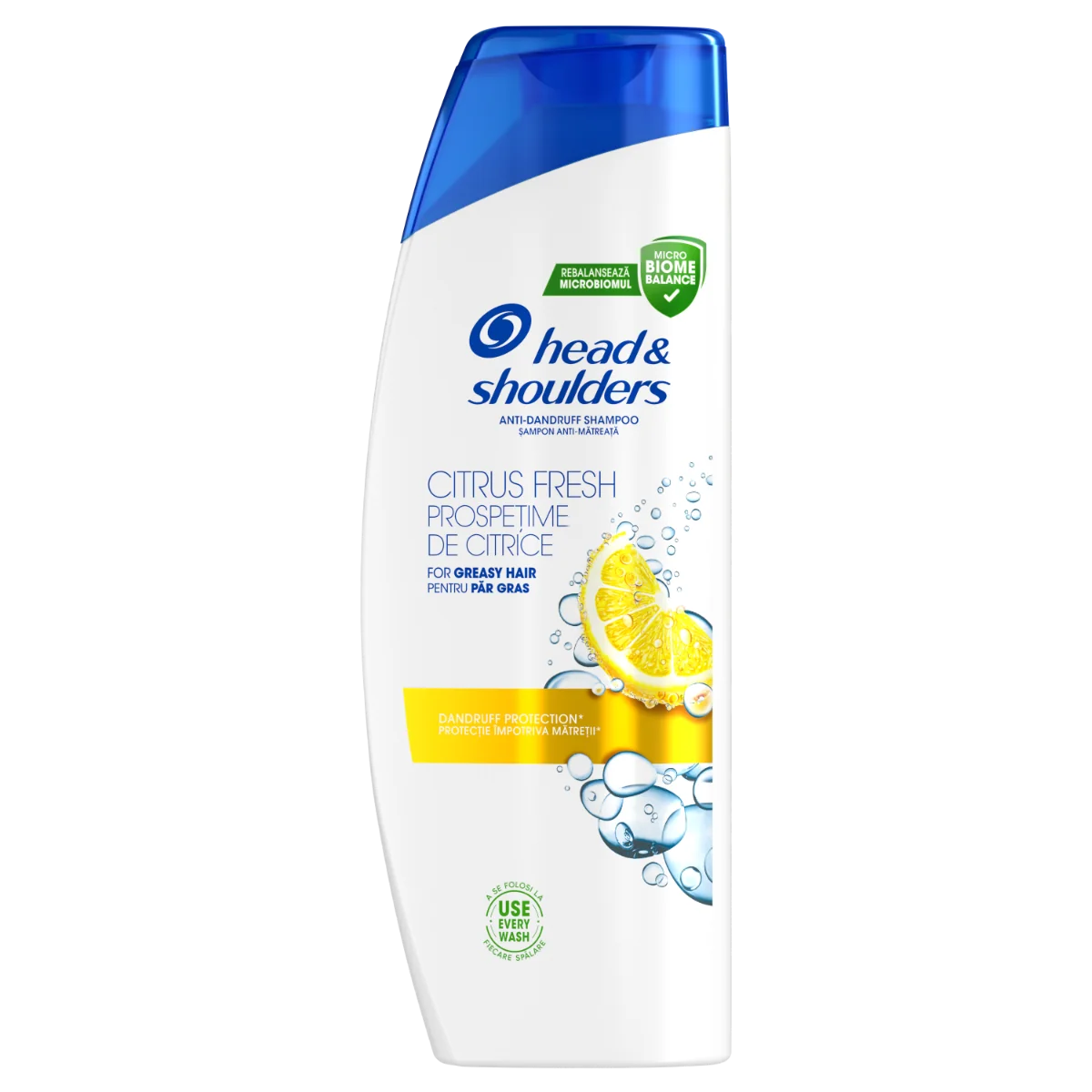 Sampon pentru par gras Citrus Fresh, 400ml, Head&Shoulders