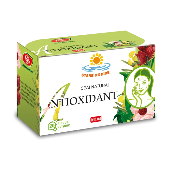 Ceai Antioxidant, 20 plicuri, Fares